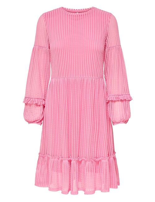 Onlnaja L/S Baloon Dress Cs Jrs ONLY Pink