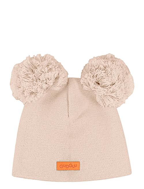 Cotton Double Tuft Beanie Gugguu Beige