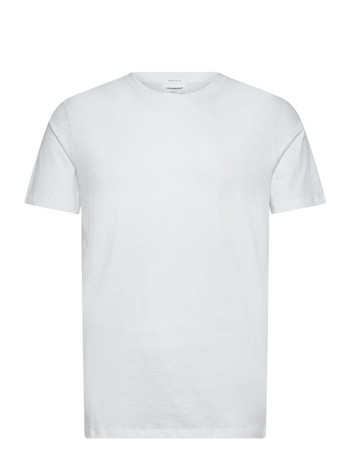 Organic Slub Yarn O-Neck Tee S/S Lindbergh White