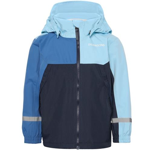 Didriksons Pilvi Kids Skaljakke Light Sea Blue 110 cm  Blå  110 cm  Unisex
