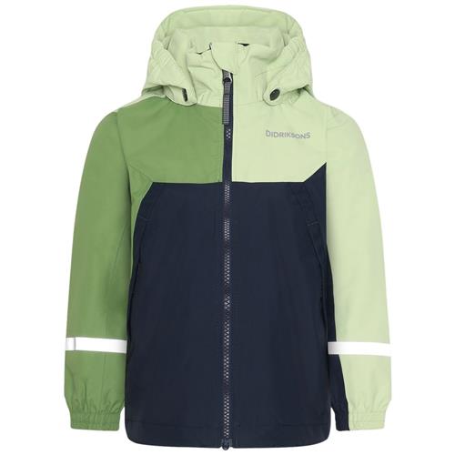 Didriksons Pilvi Kids Skaljakke Light Algae Green 140 cm  Grøn  140 cm  Unisex