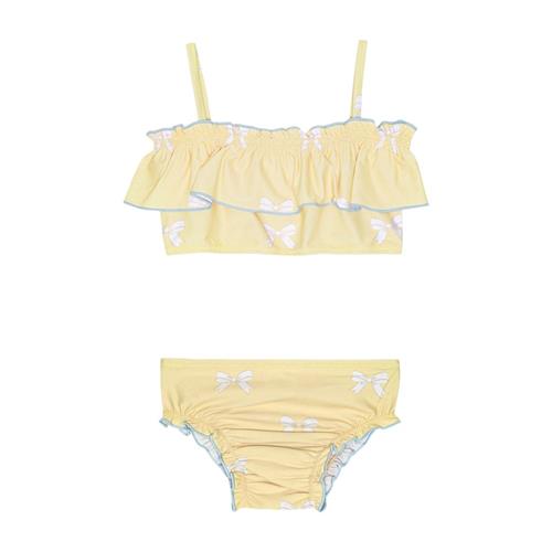 Flöss Emily Bikini Yellow Bow 128 cm  Gul  128 cm  kvinde