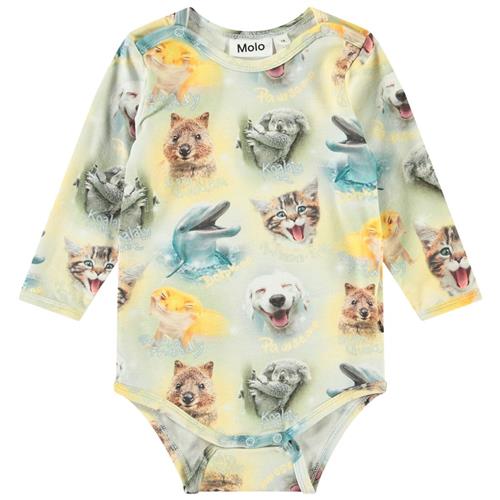 Molo Foss  Smilng Cubs 68 cm  Beige  68 cm  Unisex