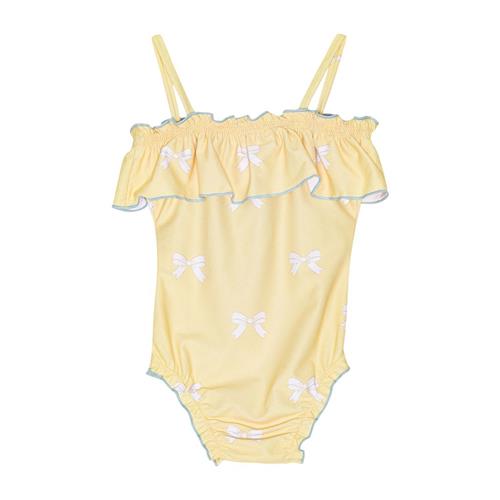 Flöss Emily Badedragt Yellow Bow 116 cm  Gul  116 cm  kvinde