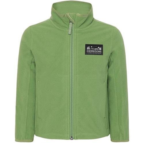 Didriksons Muskot Kids Fleece-jakke Algae Green | Grønn | 110 cm