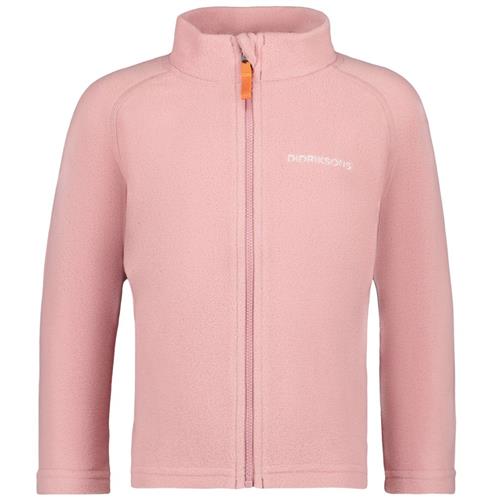 Didriksons Monte Kids Fleecejakke Lyserød 110 cm  Lyserød  110 cm  Unisex