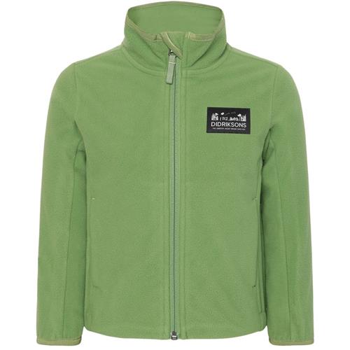 Didriksons Muskot Kids Fleece-jakke Algae Green 140 cm  Grøn  140 cm  Unisex
