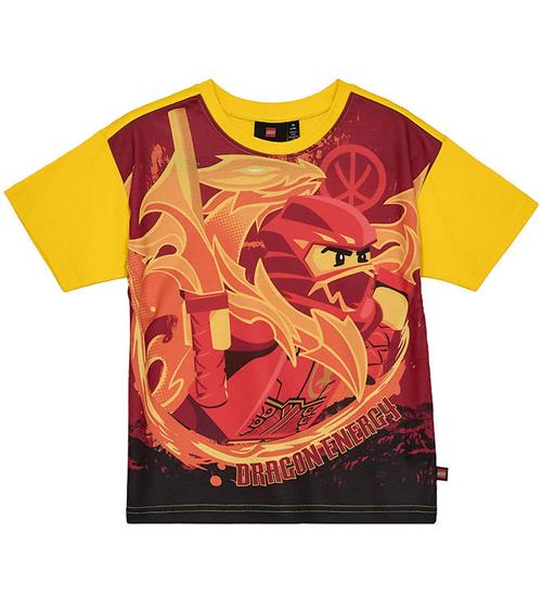 LEGO® Wear LEGO® Ninjago T-shirt - LWTaffy - Gul