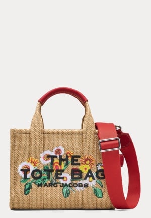 Se Marc Jacobs The Small Tote Natural Onesize ved Bubbleroom