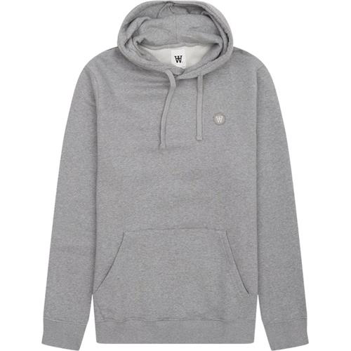 Wood Wood Ash Hood 30251379 Sweatshirts Light Melange Grey