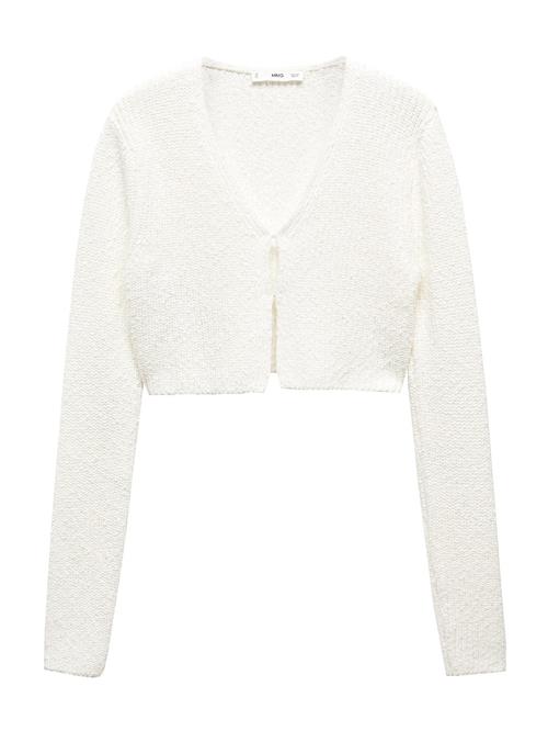 MANGO Cardigan 'Coro'  hvid