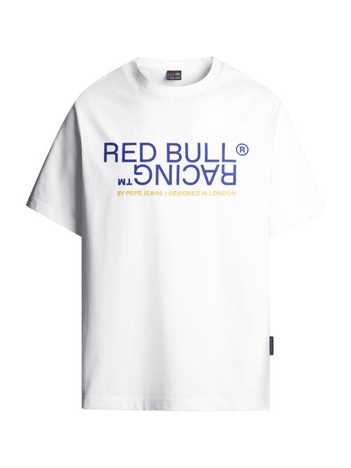 Red Bull Racing x Pepe Jeans Bluser & t-shirts  mørkeblå / citron / hvid