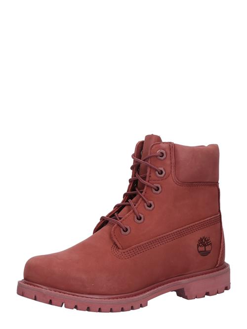 TIMBERLAND Snørestøvler  pastelrød