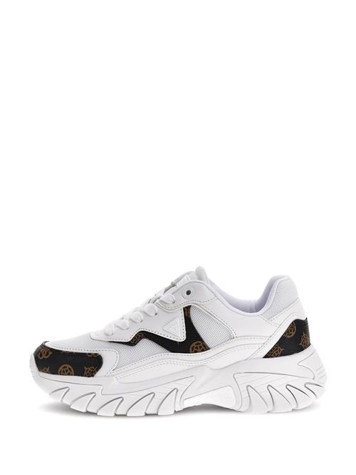 GUESS Sneaker low 'Nowah'  brun / lysebrun / hvid