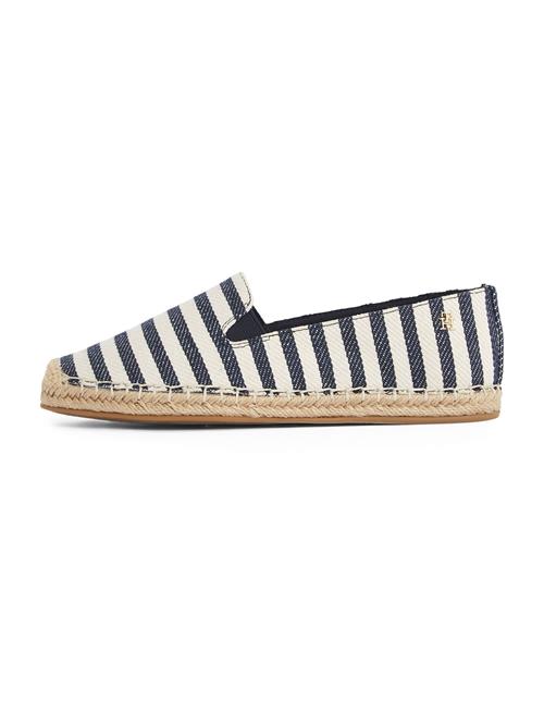 TOMMY HILFIGER Espadrillaer  navy / hvid