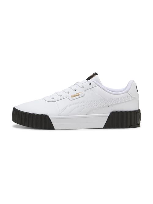 Se PUMA Sneaker low 'Carina 3.0'  lysegrå / sort / hvid ved About You