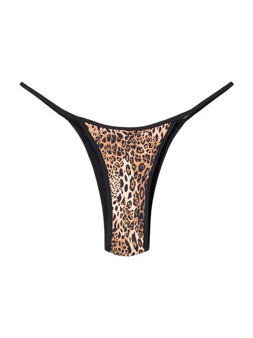 Se Bershka Bikinitrusse  creme / lysebrun / sort ved About You