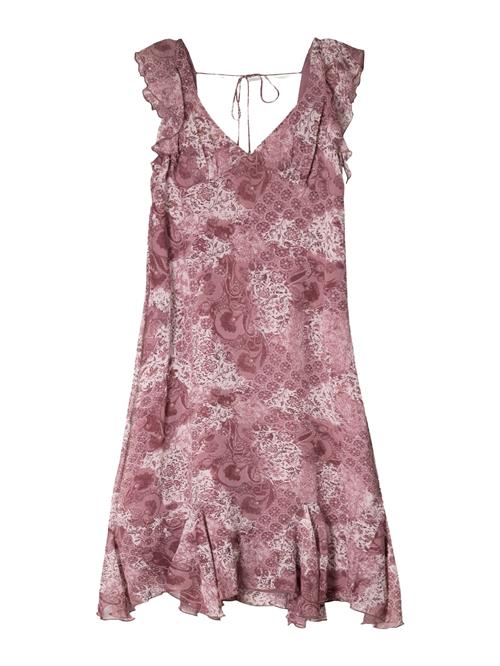 Bershka Kjole  gammelrosa / lys pink / burgunder