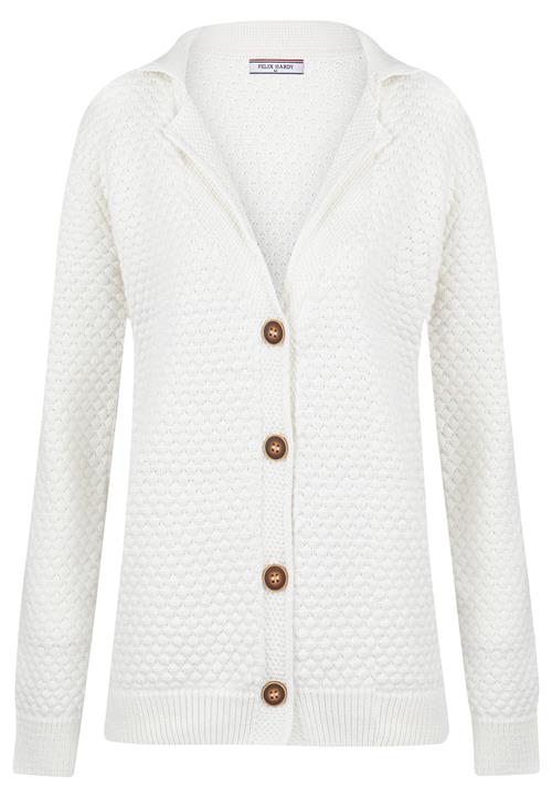 Felix Hardy Cardigan  hvid