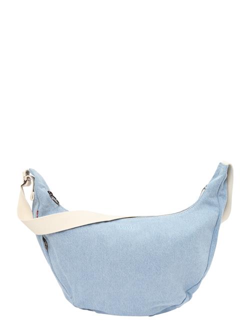 LEVI'S ® Skuldertaske 'Brooklyn Medium Shoulderbag'  blue denim / hvid