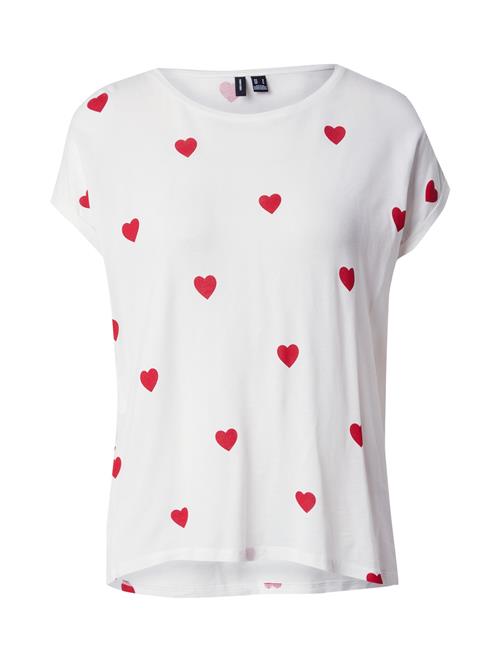 Se VERO MODA Shirts 'VMAVA'  rød / hvid ved About You