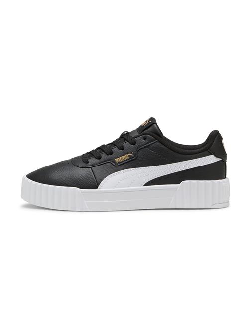 Se PUMA Sneaker low 'Carina 3.0'  guld / sort / hvid ved About You