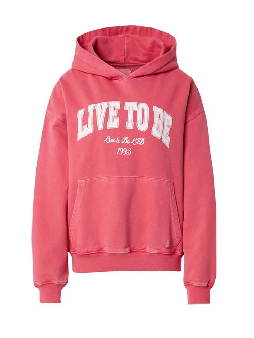 LTB Sweatshirt 'DOKEMA'  lys pink / hvid