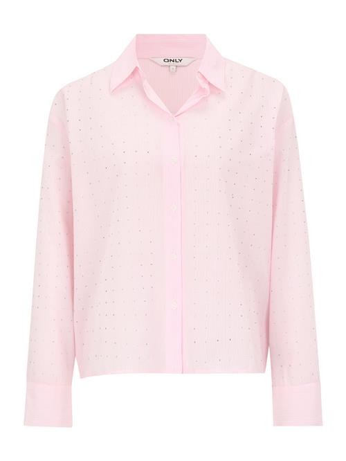 Only Tall Bluse 'ONLJULIE'  lyserød / hvid