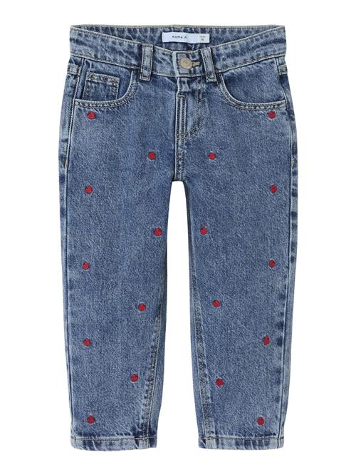 NAME IT Jeans 'NMFBella'  blå / rød