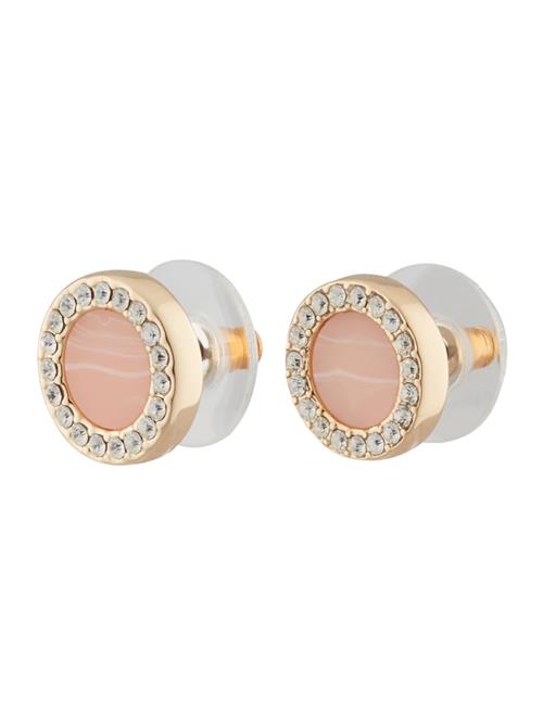 DKNY Øreringe  guld / pastelpink / transparent