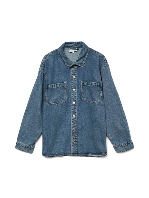 Se VERO MODA Bluse 'JENNIE'  blue denim ved About You