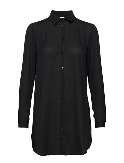 Se Vilucy Button L/S Tunic - Noos Vila Black ved Booztlet