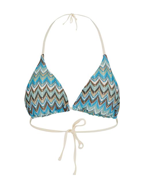 Amber Bel Bikini Top Becksöndergaard Blue