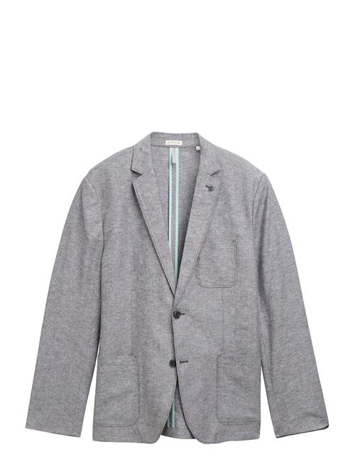 Linen Blazer Tom Tailor Grey