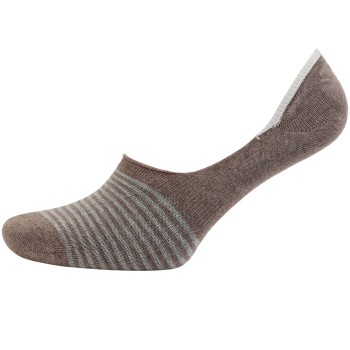 Amanda Christensen Strømper True Stripe Invisible Sock Mørkbrun  Str 43/44