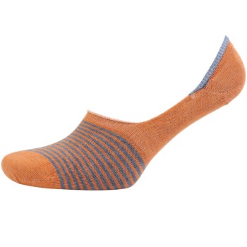 Amanda Christensen Strømper True Stripe Invisible Sock Blå/Orange Str 43/44