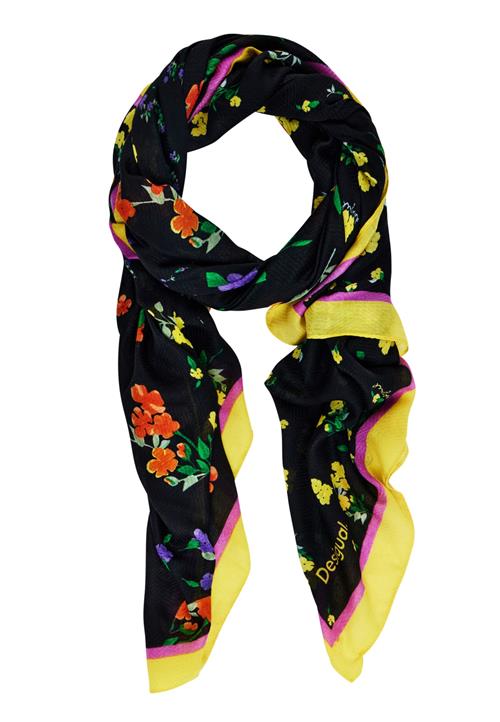 Desigual Tørklæde 'Foulard'  blandingsfarvet / sort