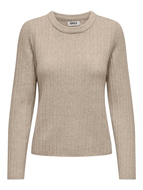 Se ONLY Pullover 'ONLJeanett'  mørkebeige ved About You