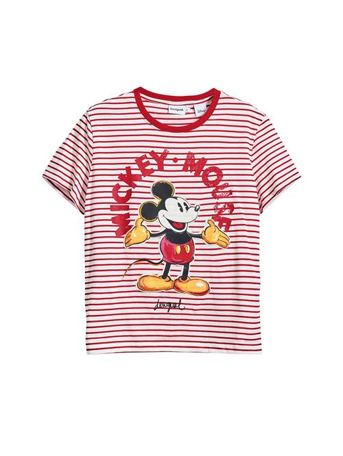 Desigual Shirts 'Mickey Mouse'  guld / rød / sort / hvid