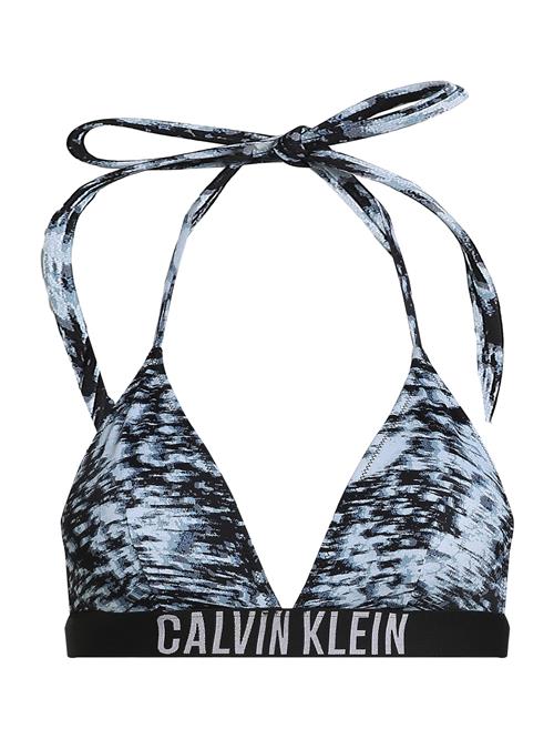 Se Calvin Klein Swimwear Bikinioverdel  mudderfarvet / lysegrå / sort ved About You