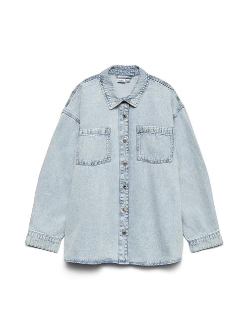 Se VERO MODA Bluse 'JENNIE'  blue denim ved About You