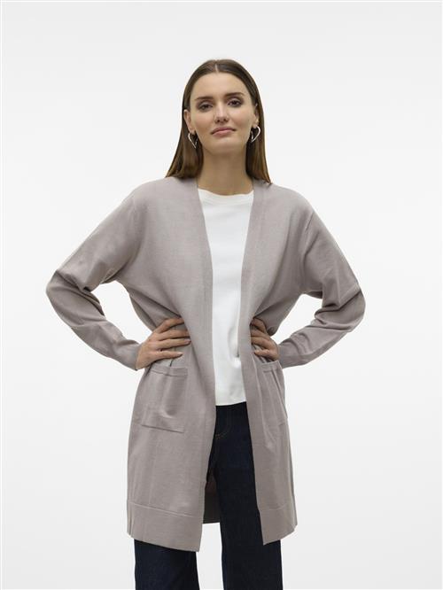 VERO MODA Cardigan 'SILJE'  grå / stone / lysegrå