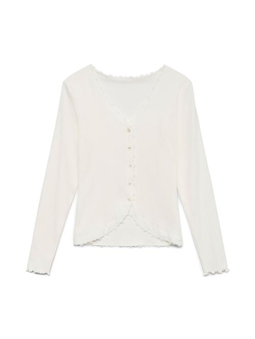 VERO MODA Cardigan 'NAYA'  naturhvid