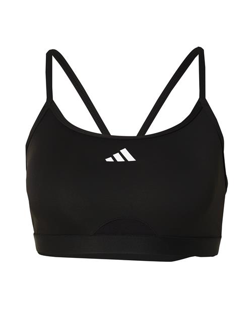 Se ADIDAS PERFORMANCE Sports-BH 'Aeroreact'  sort / hvid ved About You