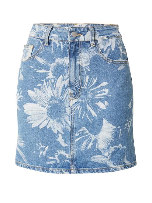 VILA Nederdel  blue denim / lyseblå