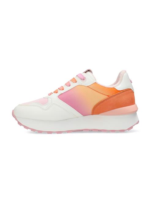 MEXX Sneaker low 'JUJU HUMPER'  orange / mørkeorange / mørk pink / hvid