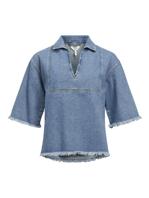 Se OBJECT Bluse  blå / blue denim ved About You