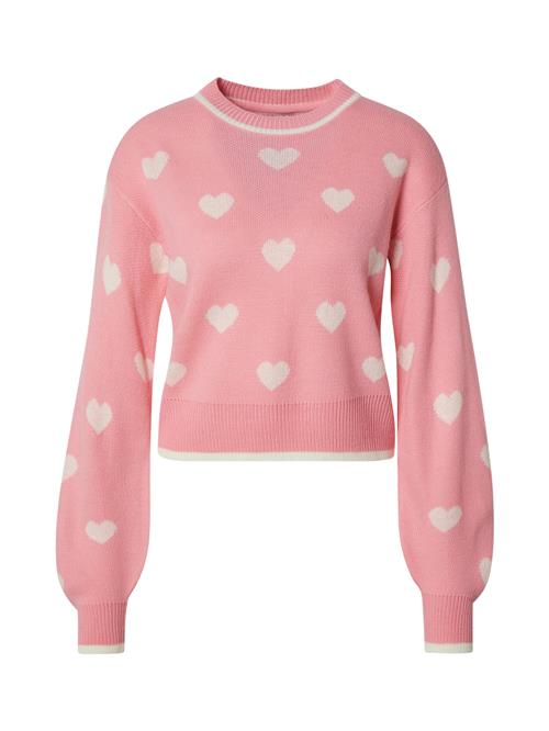 JDY Pullover 'JDYROMANCE'  beige / pink