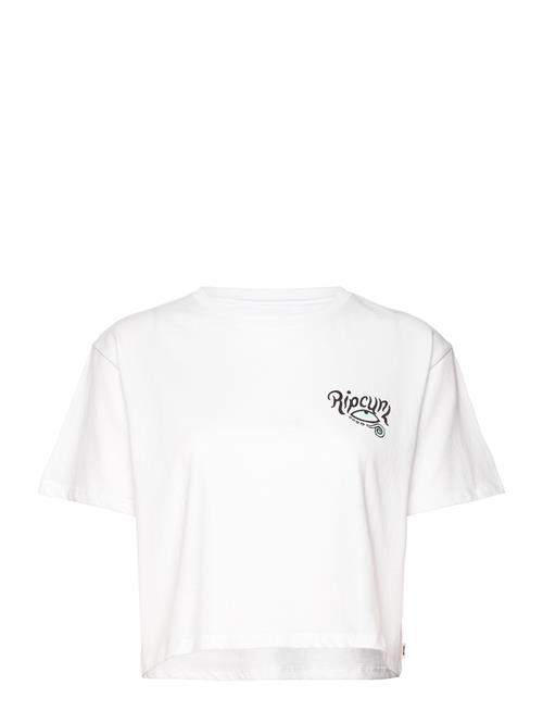 Se Paradiso Crop Tee Rip Curl White ved Booztlet