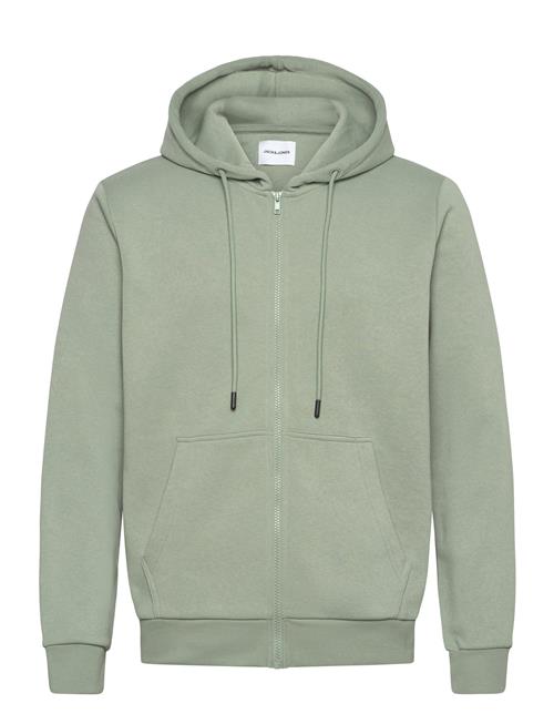 Se Jack & Jones Jjebradley Sweat Zip Hood Noos Jack & J S Green ved Booztlet